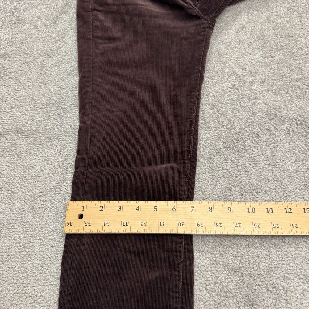 BlankNYC Mid Rise Slim Fit Corduroy Pants Womens 28 Dark Brown 5-Pocket Stretch - Picture 10 of 16